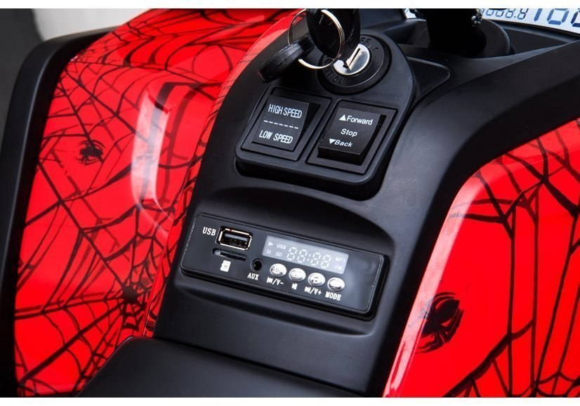 Quad na Akumulator XMX607 Czerwony Lakier Spider