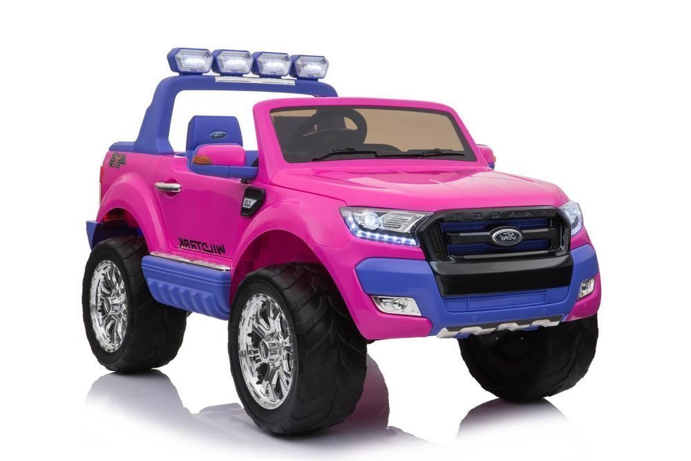 Auto Na Akumulator Ford Ranger 4x4 Różowy LCD dwuosobowy