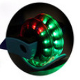 Hulajnoga H2 Czarna Balansowa R-Sport Świecące koła LED