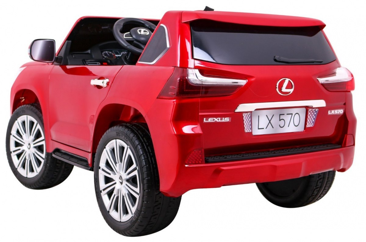 Pojazd Lexus LX570 Lakierowany Czerwony