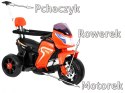 Motorek Rowerek Pchaczyk Pomarańczowy