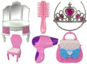 Namiot Księżniczki dla Dzieci Salon Piękności Różowy Akcesoria Korona
