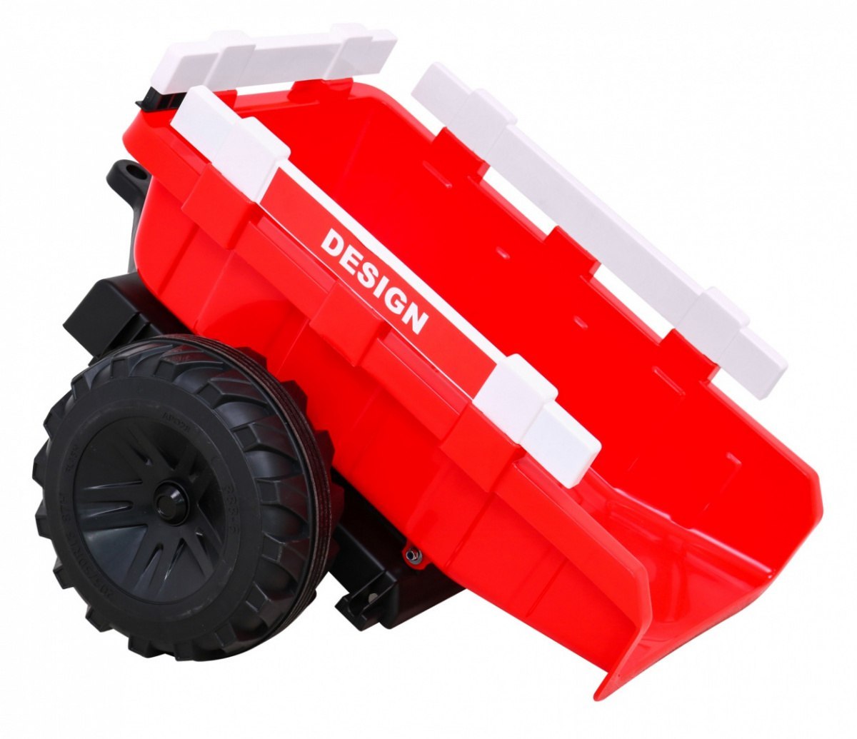 Pojazd Traktor Z Przyczepą 720-T Czerwony