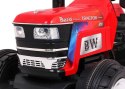 Pojazd Traktor BLAZIN BW Czerwony