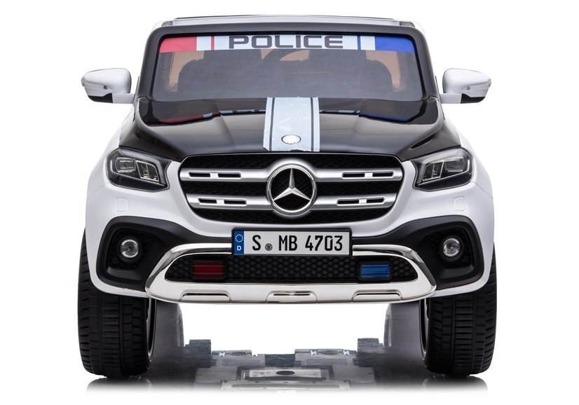 Auto na Akumulator XMX606 Mercedes X Policja Biały