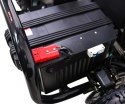 Gokart Fast Dragon na akumulator Czerwony 30km/h + Silnik 1000W + Koła pompowane + Regulacja siedzenia + Pasy + do 65 kg