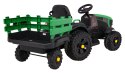 Traktor Titanium Z Przyczepą Zielony