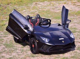 ORYGINALNE LAMBORGHINI AVENTADOR PEŁNA OPCJA, MIĘKKIE KOŁA, MIĘKKIE SIEDZENIE/BDM0913