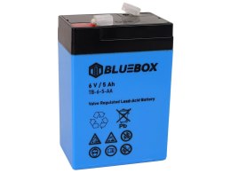BLUEBOX Akumulator Żelowy VRLA AGM 6V5Ah Do Auta Na Akumulator