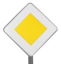 Zestaw 5 Znaków drogowych na stojakach dla małych Kierowców 3+ Nauka Jazdy