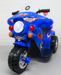 Motorek M7 niebieski, motorek na akumulator