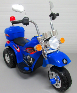 Motorek M8 niebieski, motorek na akumulator