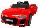 Cabrio AA5 czerwony, autko na akumulator, funkcja bujania