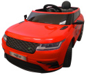 Cabrio F4 czerwony, autko na akumulator, miękkie koła Eva