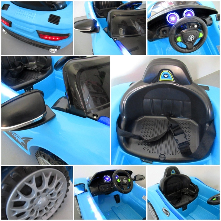 Cabrio Ma niebieski, Pojazd na akumulator