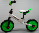 Rowerek biegowy P1 zielony R-Sport z dokładanymi kółeczkami i pedałami 3w1