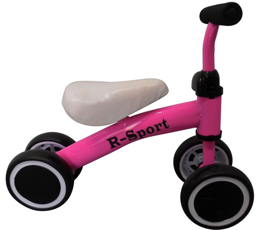 Rowerek biegowy R11 różowy R-Sport, jeździk