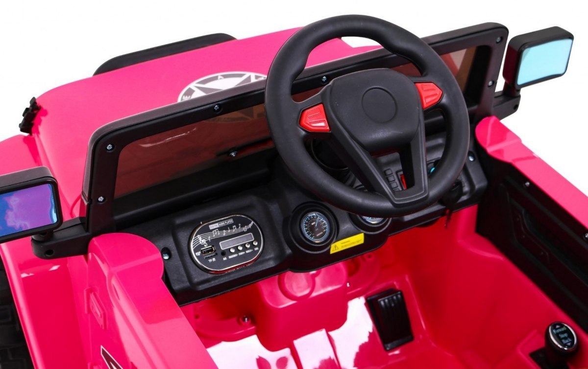 Pojazd Terenowy Full Time 4WD Różowy