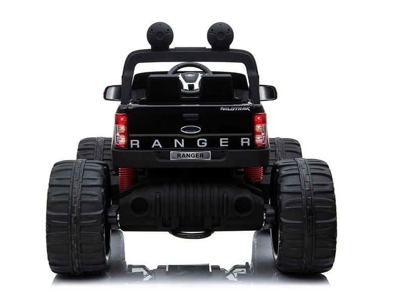 Pojazd na Akumulator Ford Ranger Monster Czarny Lakierowany LCD