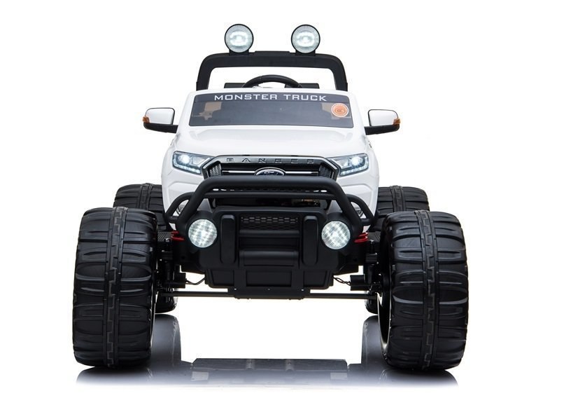 Pojazd na Akumulator Ford Ranger Monster LCD Biały