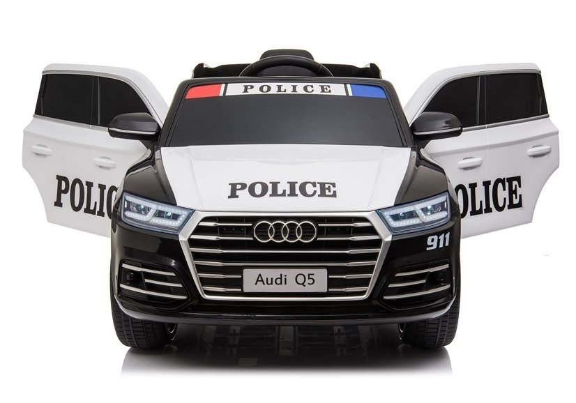 Pojazd na Akumulator Audi Q5 Policja Czarny